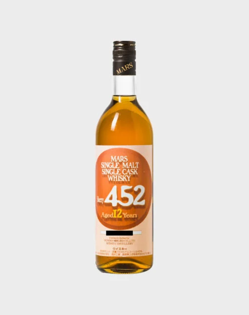 Whisky Mars Single Malt 12 años Sherry #452