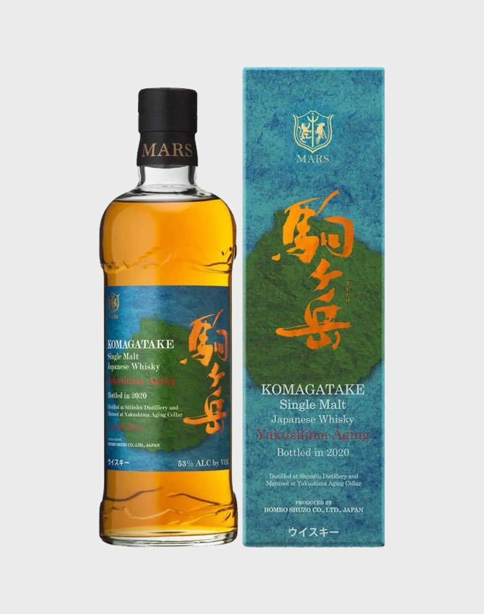 Whisky añejo Mars Single Malt Komagatake Yakushima