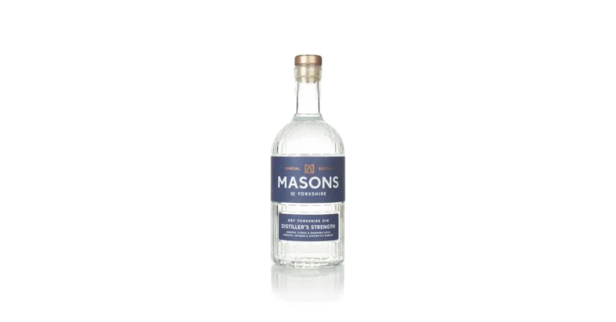Masons Dry Yorkshire - Distiller's Strength Gin | 700ML