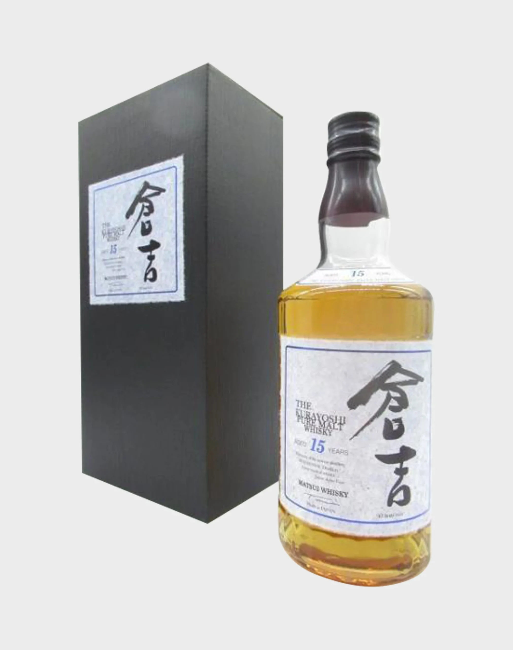 Matsui – The Kurayoshi Pure Malt Aged 15 Year Whisky - Whiskey