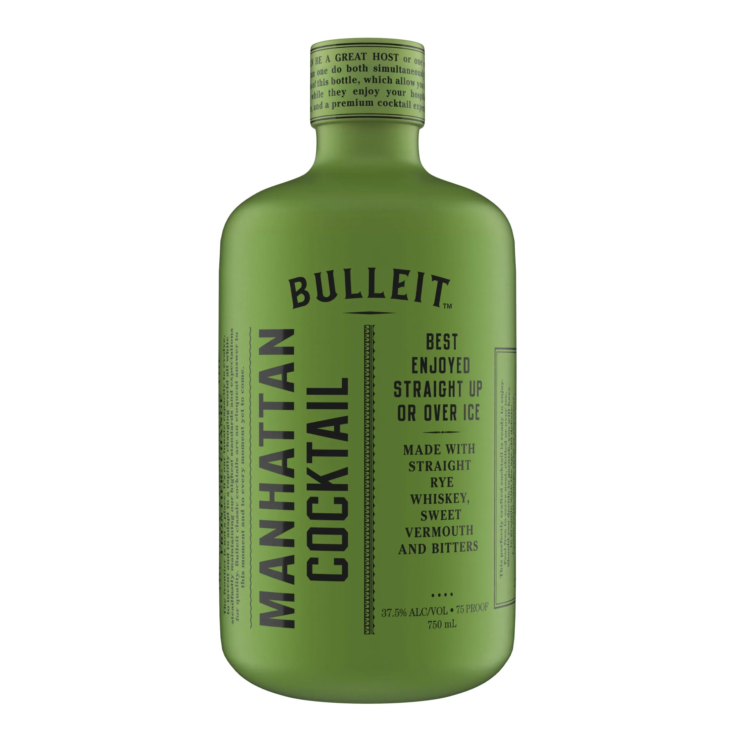Bulleit Crafted Cocktails | Manhattan Cocktail - Ready To Drink