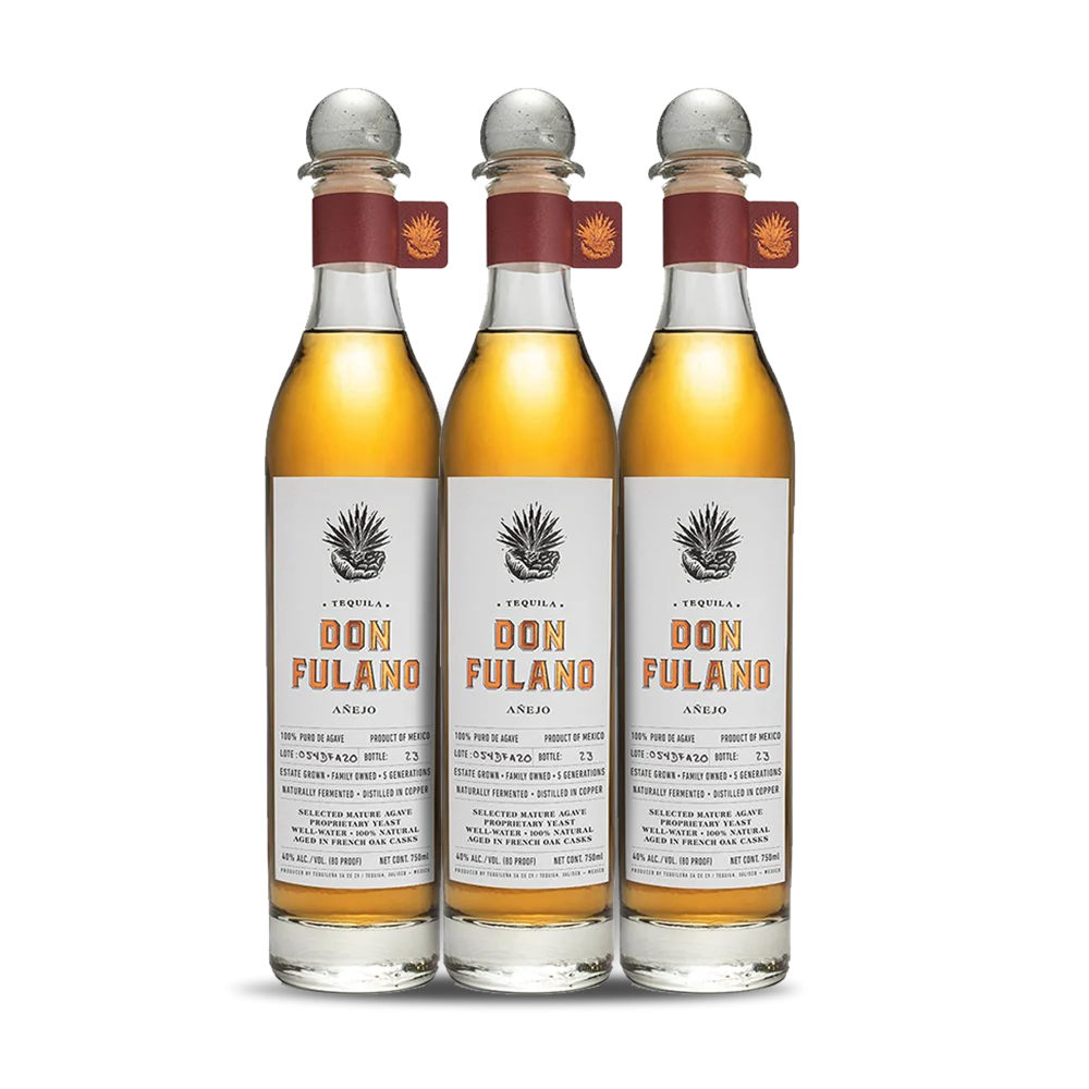 Don Fulano Anejo Tequila (3) Bottle Bundle