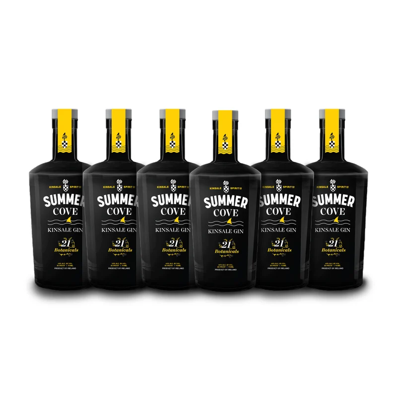 SummerCove 21 Botanicals Kinsale Gin (6) Bottle Bundle