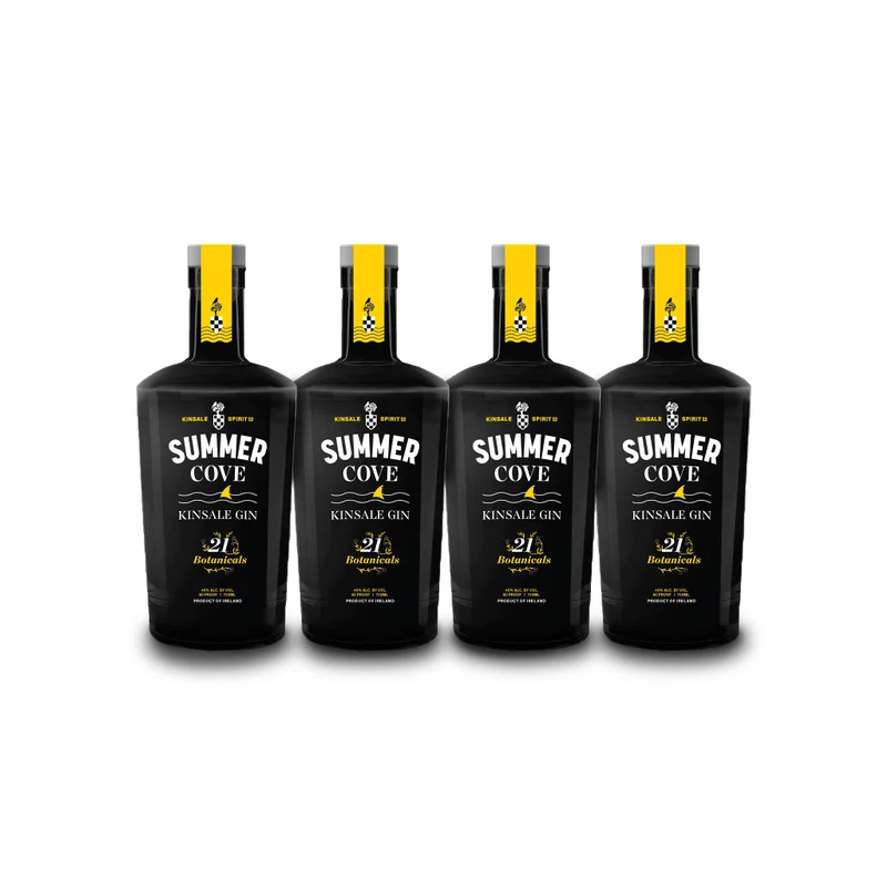 SummerCove 21 Botanicals Kinsale Gin (4) Bottle Bundle