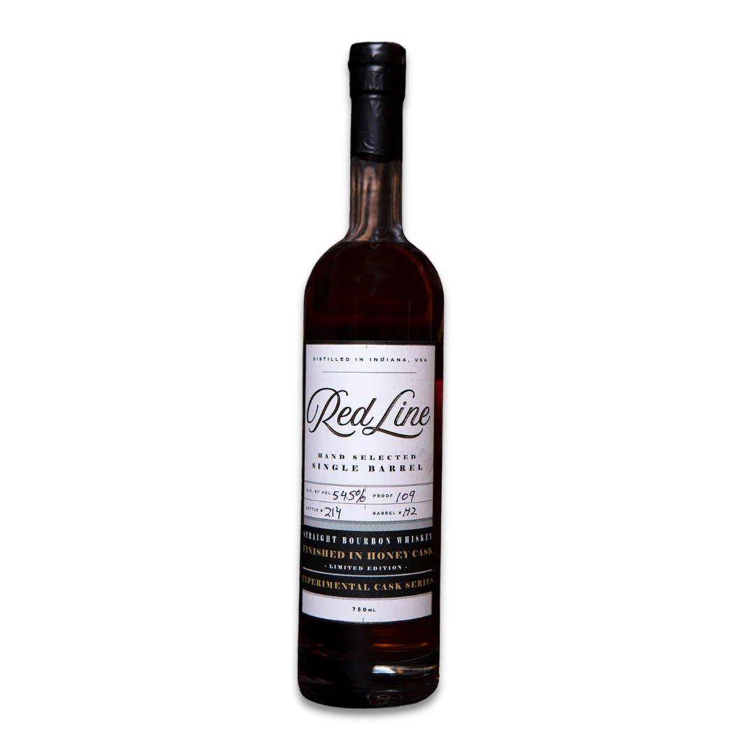 Red Line 'Honey Cask Finish' Single Barrel Bourbon Whiskey