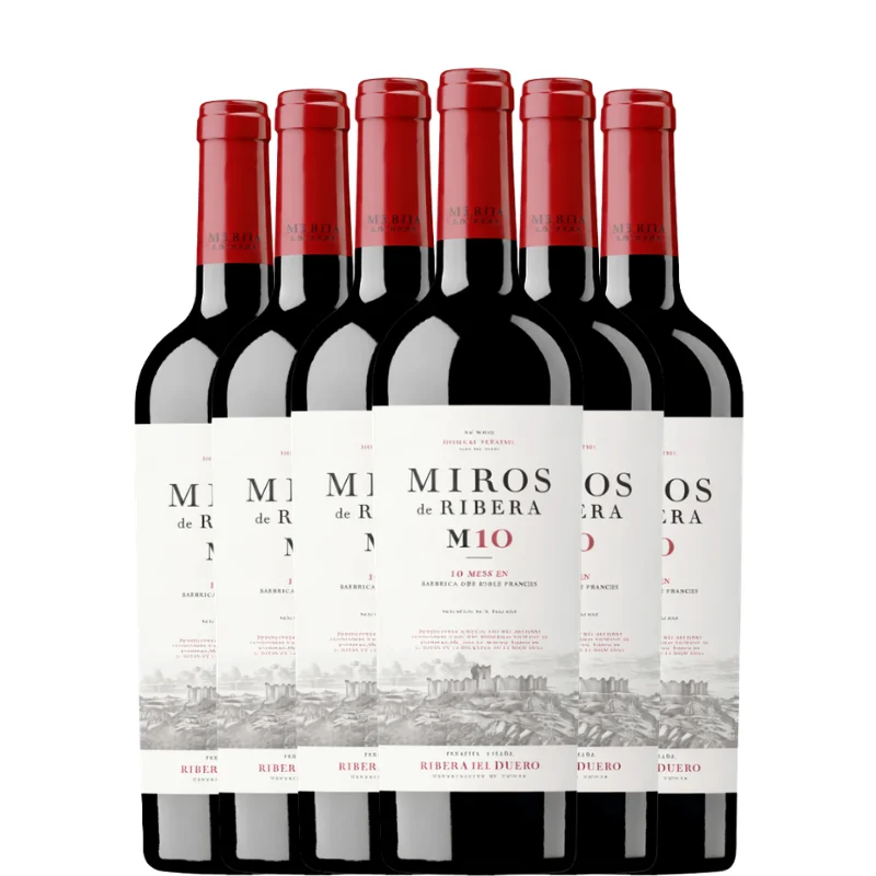 MIROS DE RIBERA M10 2023 x6 botellas - Bodegas Peñafiel
