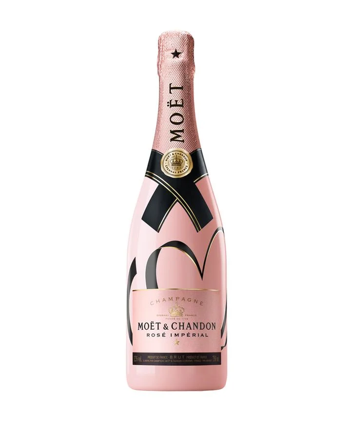 Moët & Chandon Rosé Impérial Living Ties Bottle Champagne - champán
