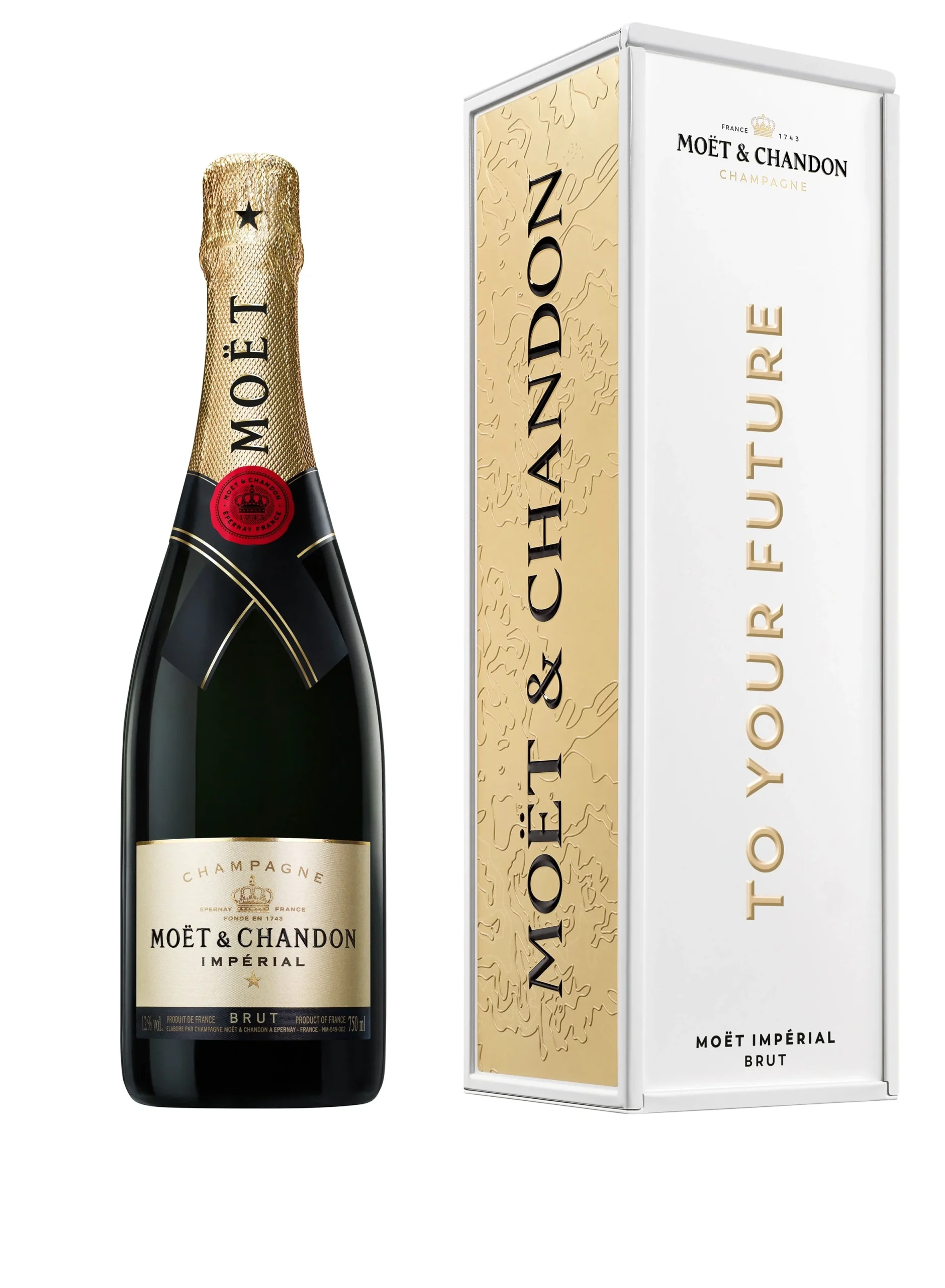 Moet & Chandon Imperial Brut Special Edition Metal Gift Box - Champagne