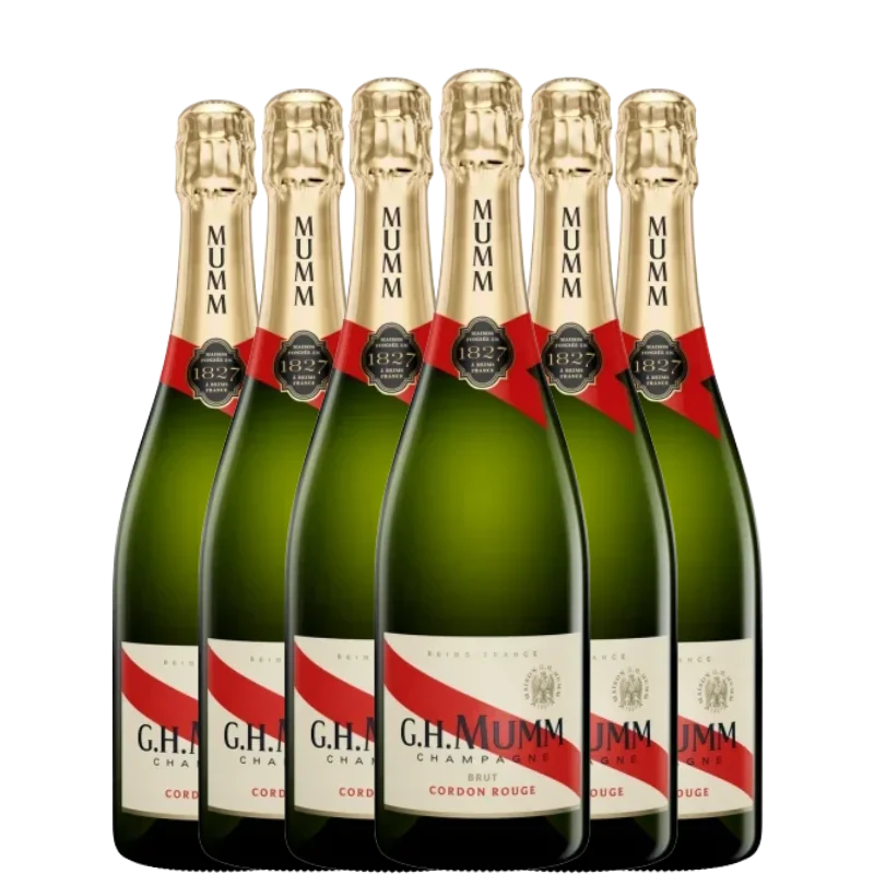 G.H.MUMM Cordon Rouge Brut x6 Botellas - G.H. Mumm