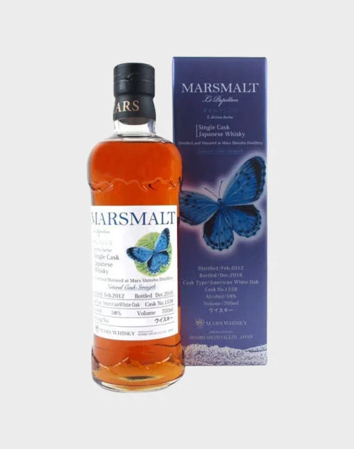 Mars Malt Le Papillon 2012 Single Cask Whisky - Whiskey