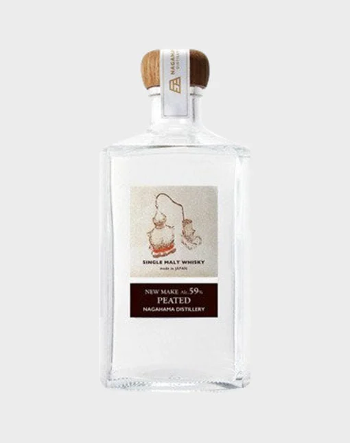 Nagahama New Make Peated Japanese Whisky | 500ML - Whiskey