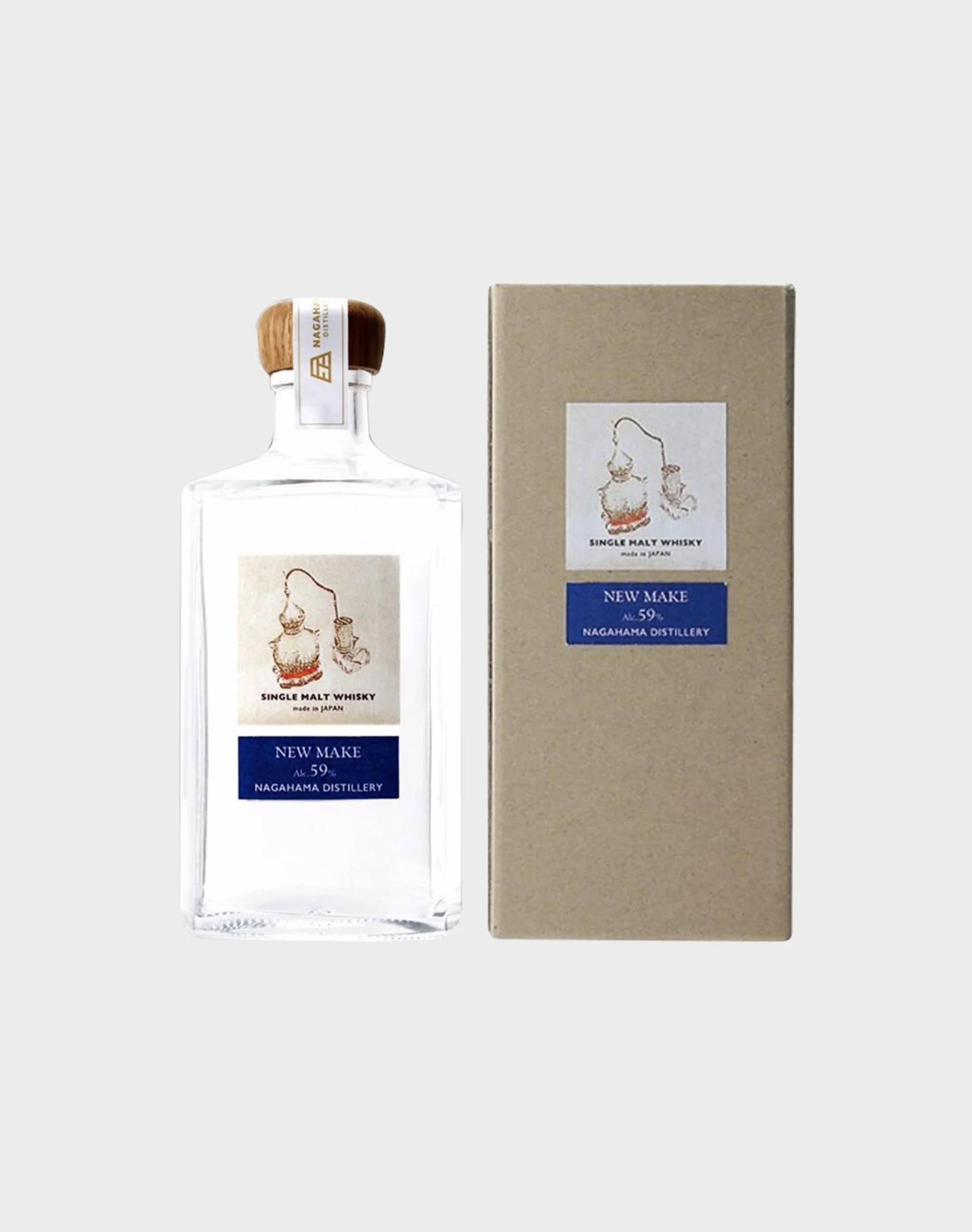 Nagahama New Make Single Malt Whisky | 500ML - Whiskey