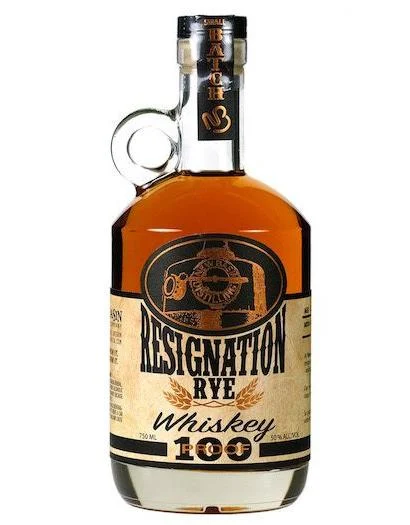 New Basin Distilling Company Resignation Rye Whiskey