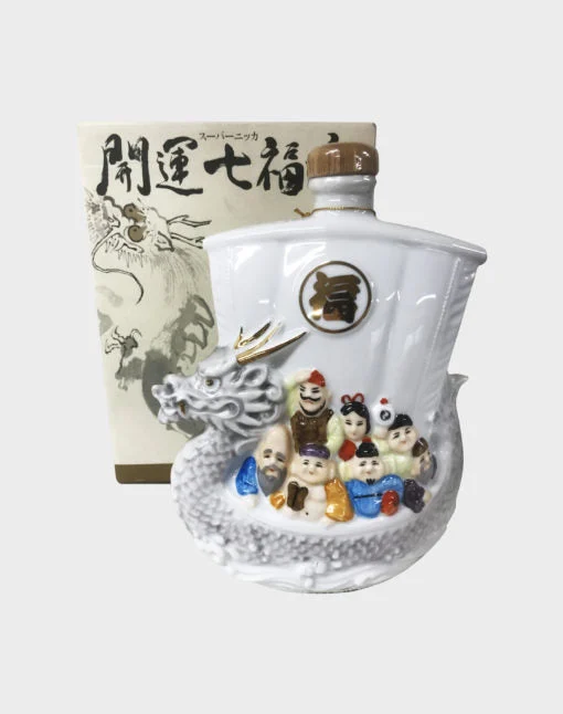 Whisky de botella de cerámica Nikka Super “Seven Fortune Dragon” | 600ML