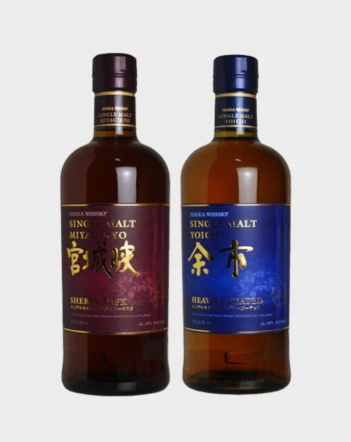 Nikka Single Malt Yoichi and Miyagikyo Set Whisky - Whiskey