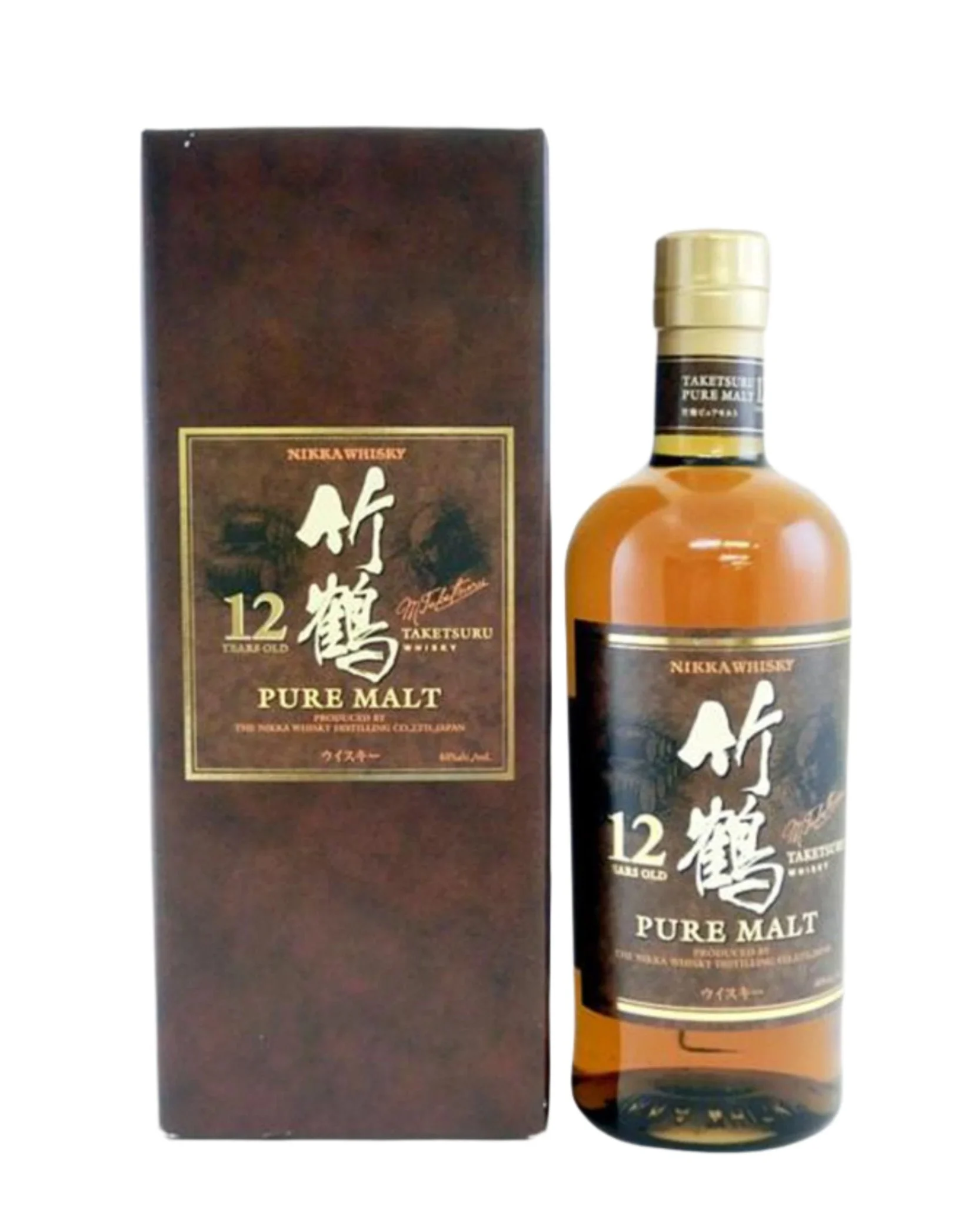 Nikka Taketsuru Pure Malt 12 Year Old Whisky - Whiskey