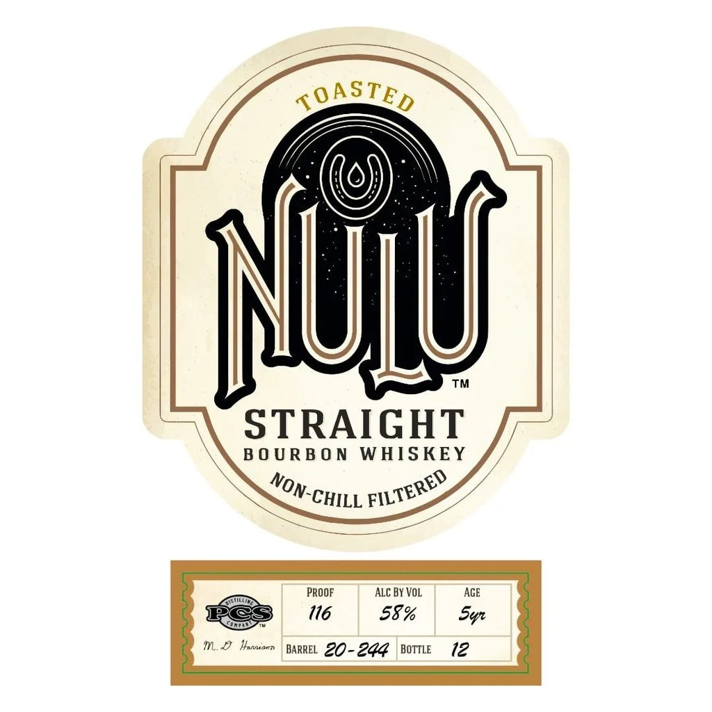 Nulu Toasted Single Barrel Straight Bourbon Whiskey