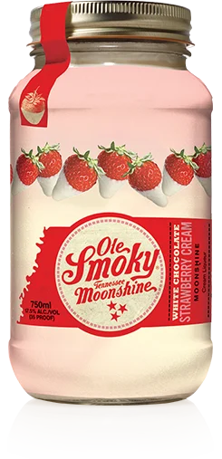 Ole Smoky | White Chocolate Strawberry Cream Moonshine