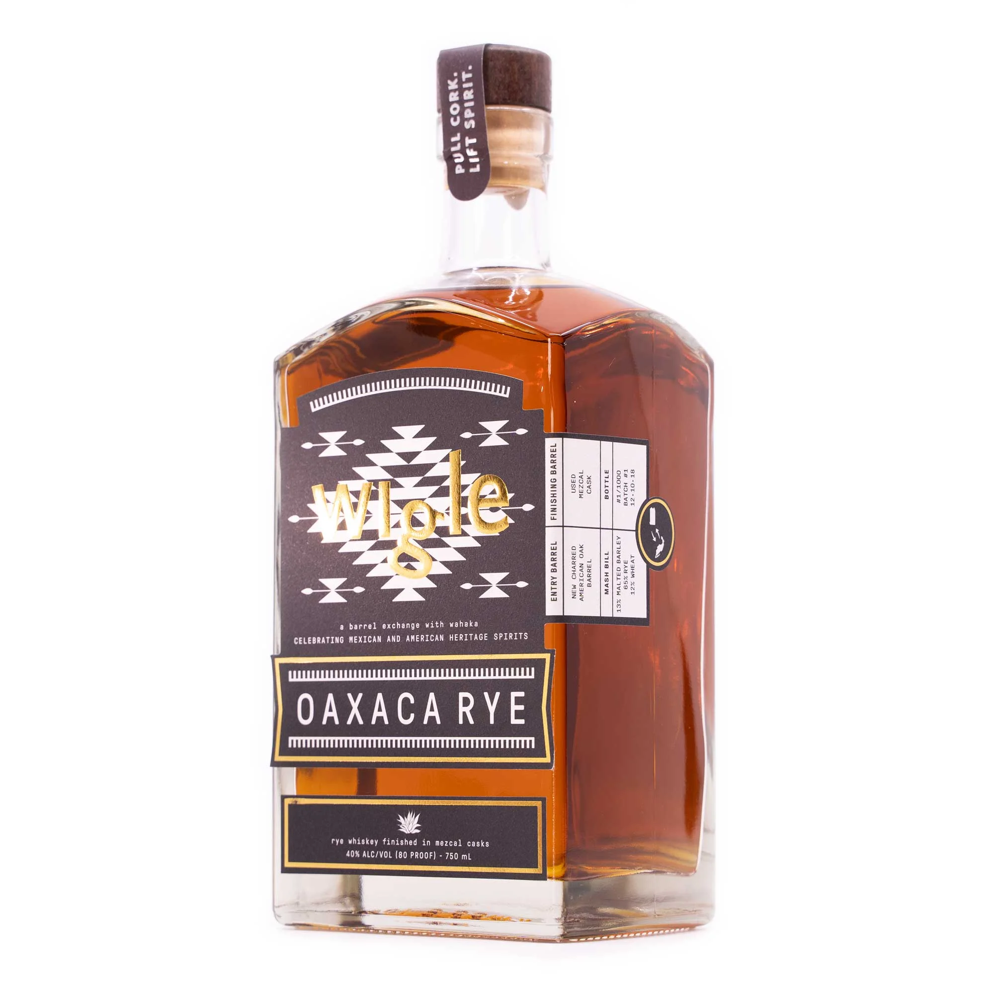 Whisky de centeno Wigle Oaxaca - Whiskey