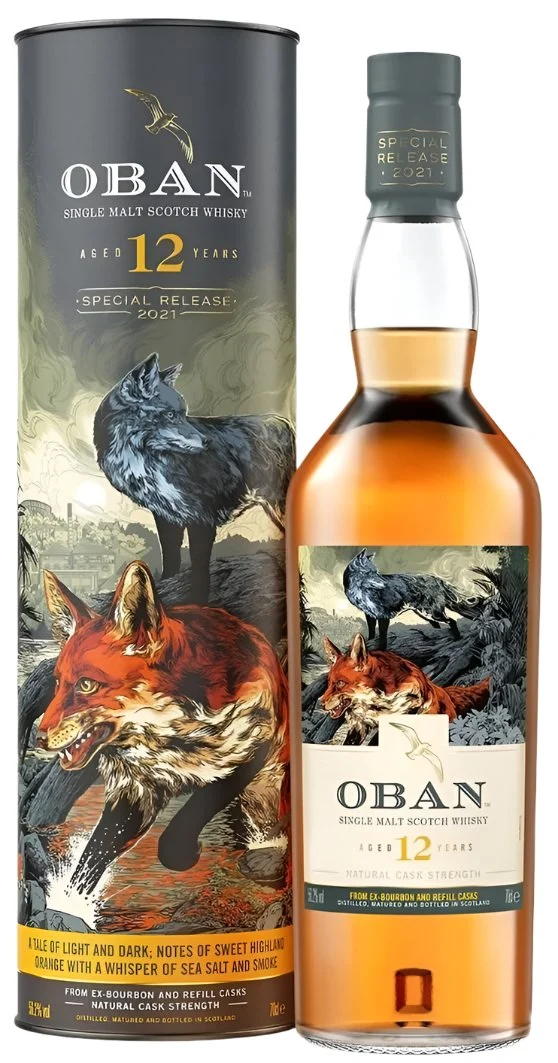 Oban 12 Year Old Cask Strength Single Malt Scotch Whiskey