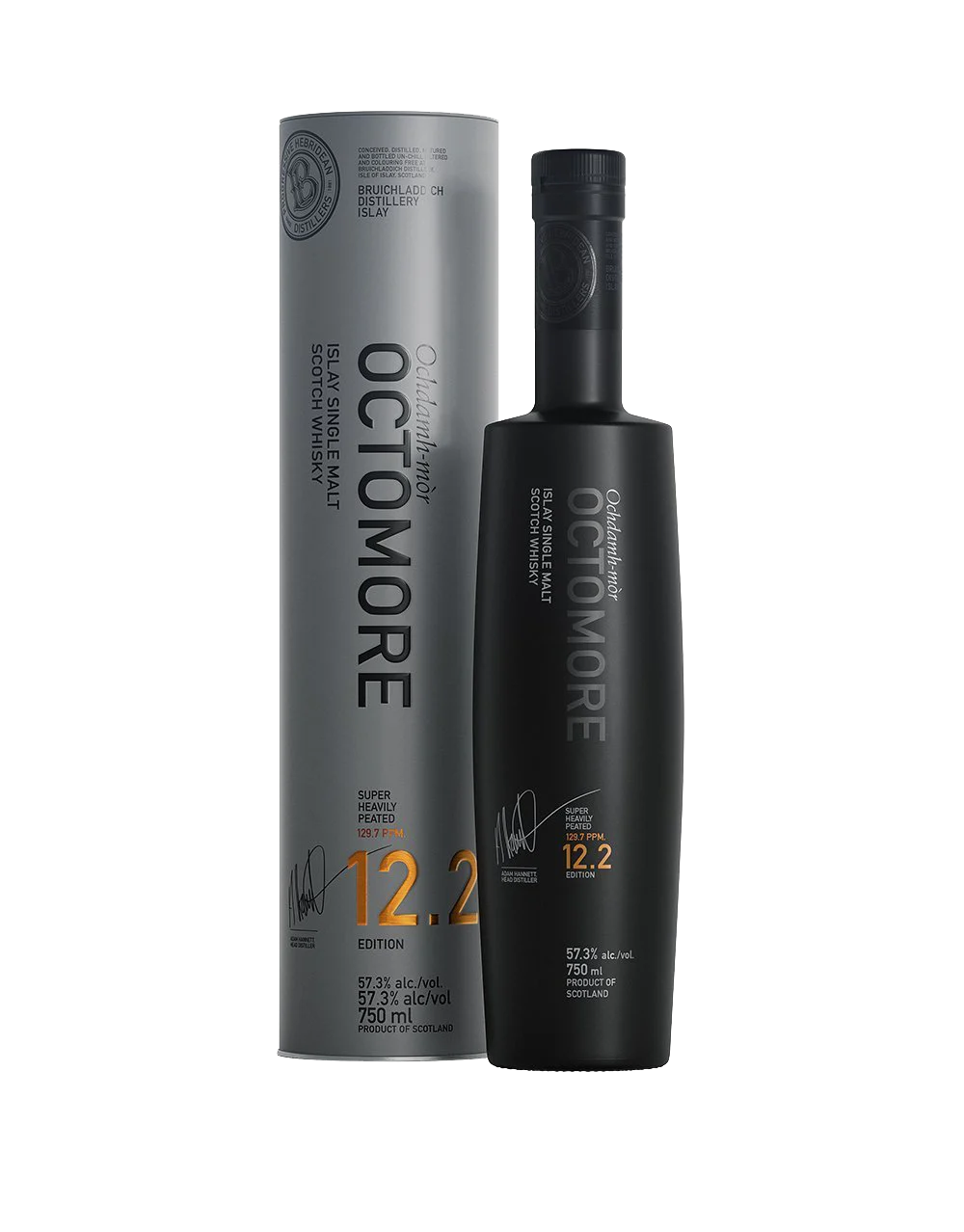 Octomore 12,2 129,7 ppm Cebada escocesa Sauternes Finish de 5 años Whisky escocés
