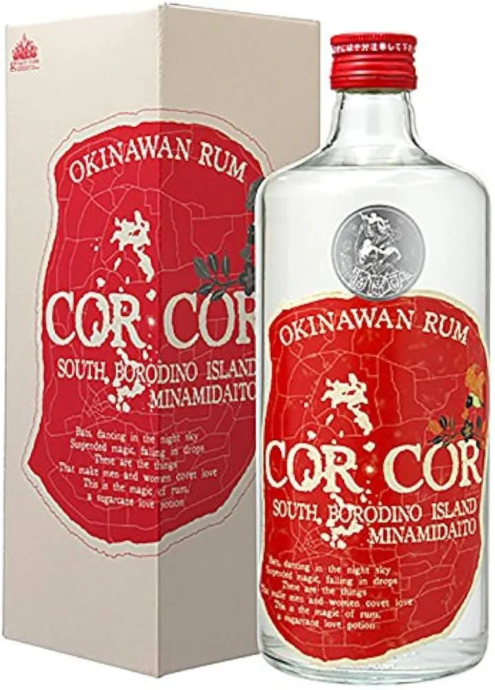 Etiqueta roja “Cor Cor” de Okinawa | 720ML - Ron