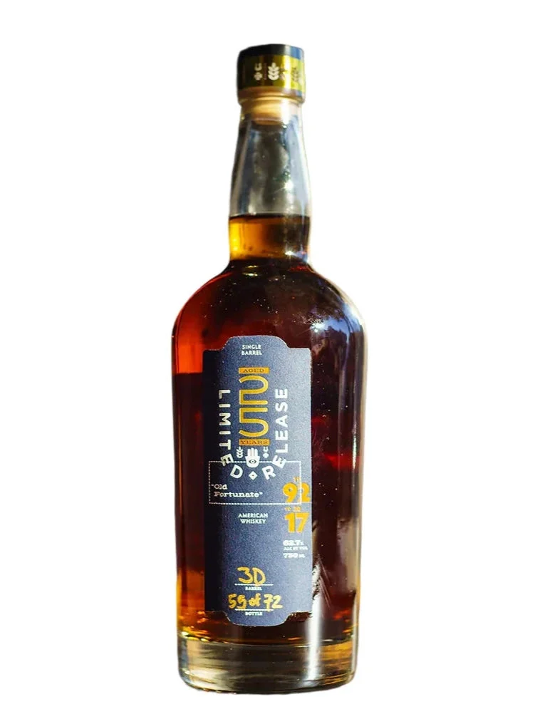 Old Fortune Single Barrel 25 Year Cask Strength American Whiskey