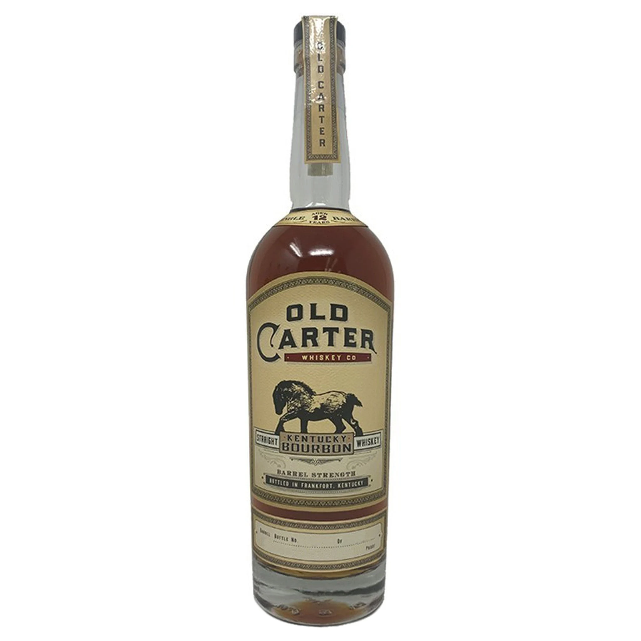 Old Carter 12 Year Batch 1 Straight American Whiskey