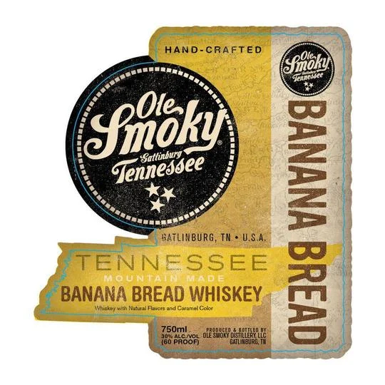 Ole Smoky Banana Bread Tennessee Whiskey