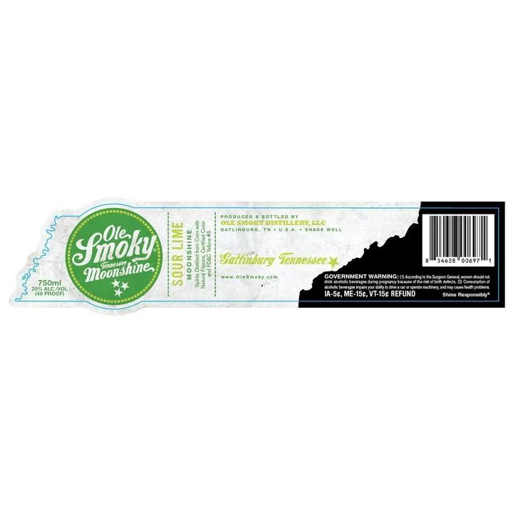 Ole Smoky Sour Lime Moonshine