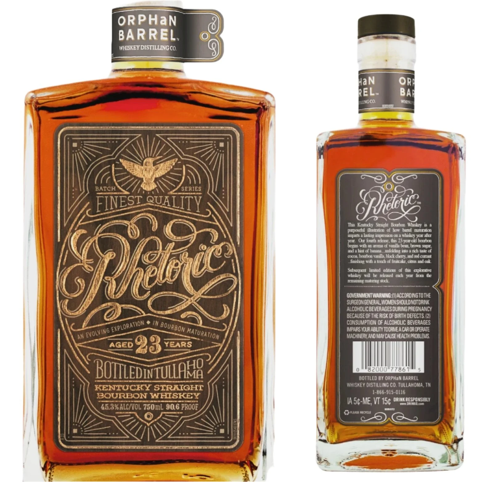 Orphan Barrel Rhetoric 23 Year Old Kentucky Straight Bourbon Whiskey
