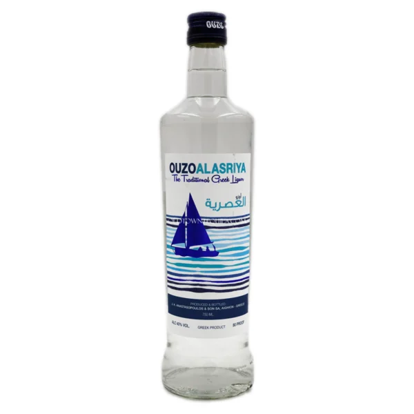 Ouzo Al Asriya Greek Aperitif - Liqueur