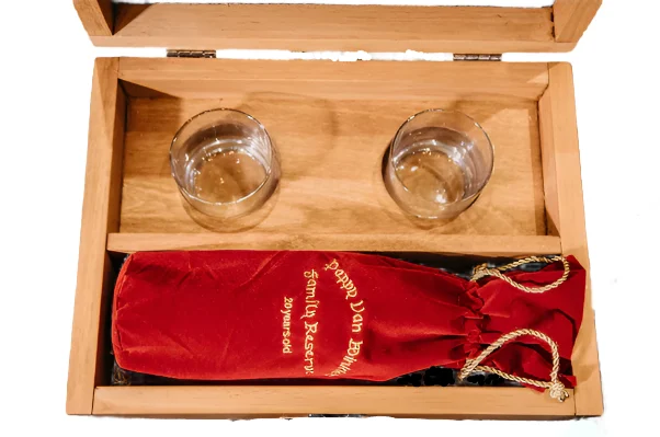 Pappy Van Winkle Family Reserve 23 Year Old Family Selection with Two Glasses Kentucky Straight Bourbon Whiskey