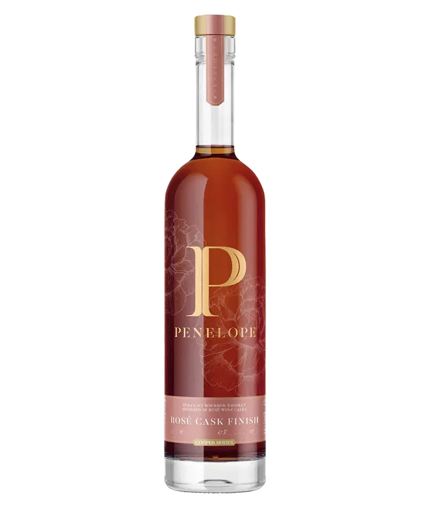 Penelope Bourbon Rosé Cask Finish Straight Bourbon Whiskey