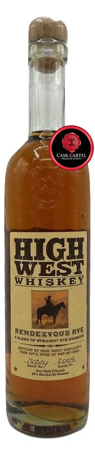 Whisky de centeno High West Rendezvous | Lote 14614 | Edición 2009