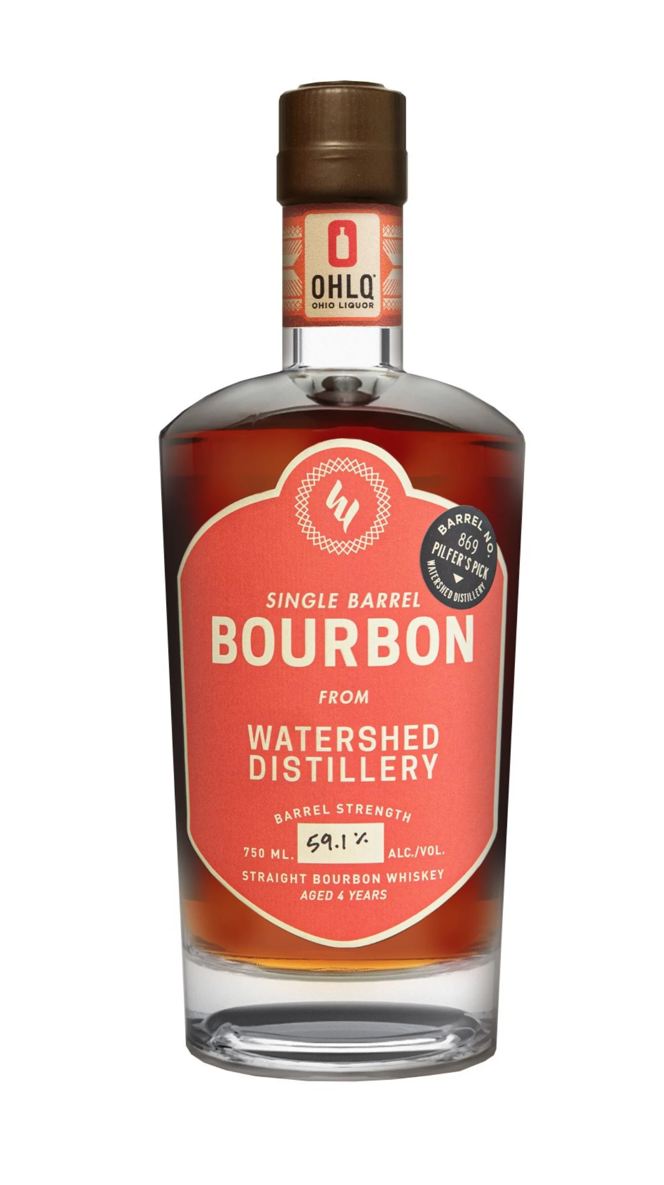Destilería Watershed | OHLQ | Bourbon de barril único Pilfer's Pick - Whisky