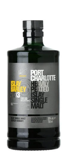 Port Charlotte 13 Single Malt de 8 años muy turbado de Islay Barley 2013 Whisky escocés