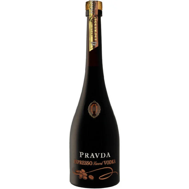 Vodka con sabor a espresso Pravda | 700ML