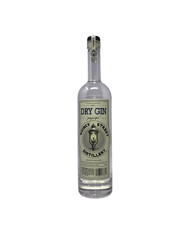 Ginebra seca de la destilería Quincy Street