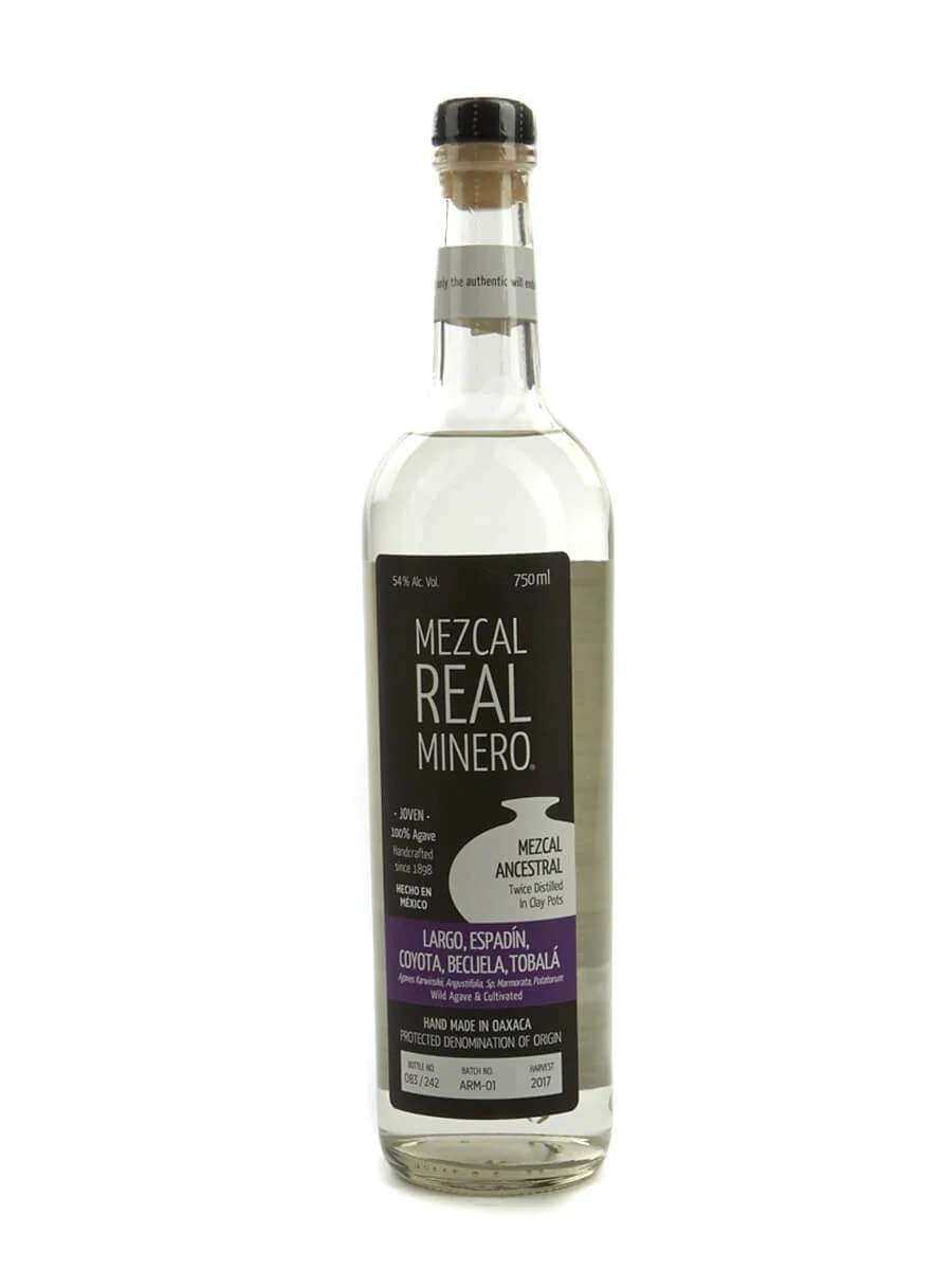 Real Minero Largo Espadin Coyota Becuela & Tobala Mezcal