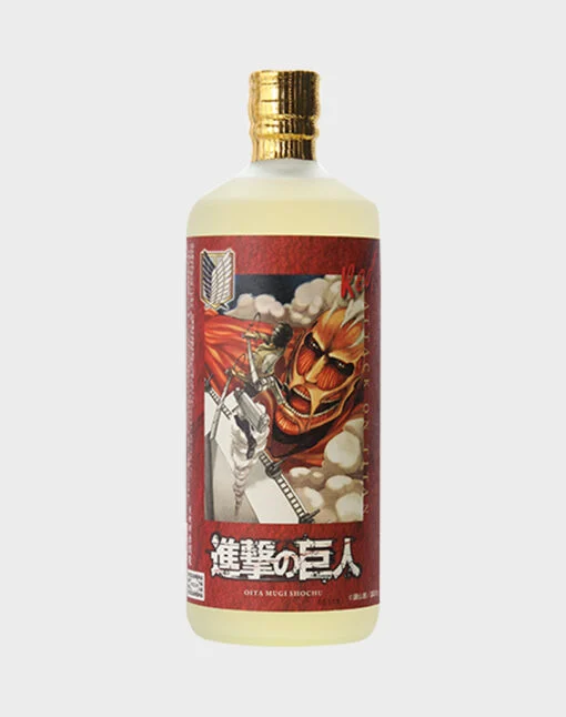 Red Enma Attack on Titan Oita Mugi Shochu | 720ML - Liqueur
