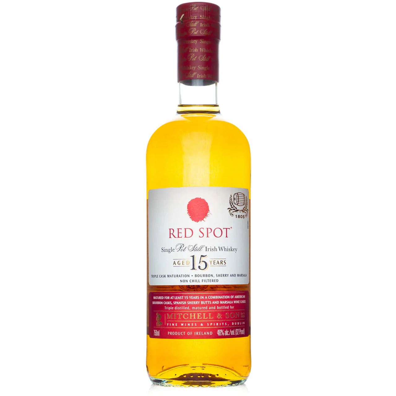 Red Spot 15 Year Old Whiskey | 700ML