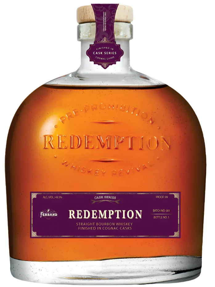Redemption Bourbon Finished In Cognac Cask Straight Bourbon Whiskey