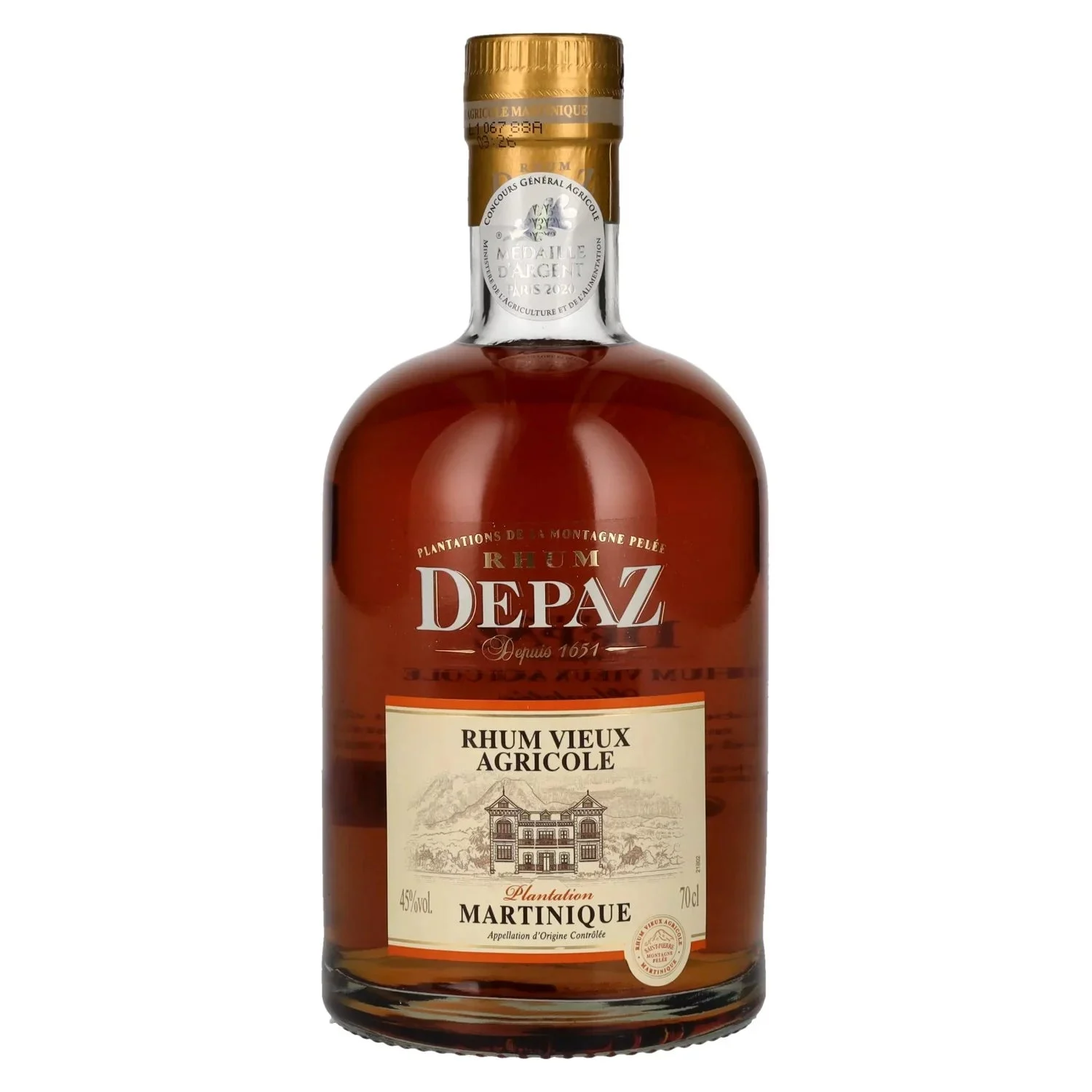 Rhum Depaz Vieux Agricole Rum | 700ML