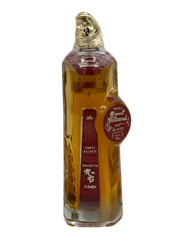 Riqueza Cultural Glass Eagle Guerrero Premium Anejo Tequila