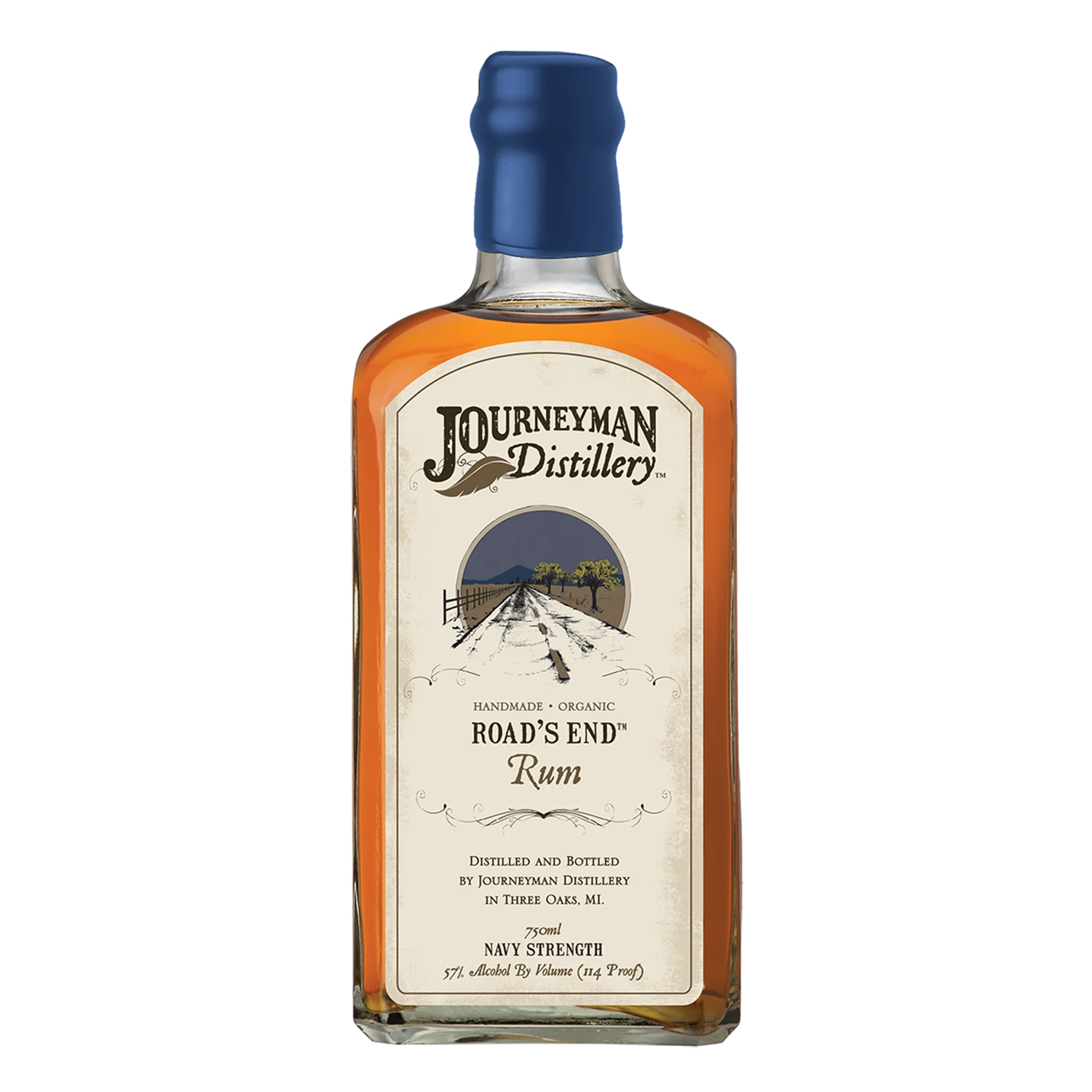Journeyman Distillery Road's End Aged Navy Strength Rum