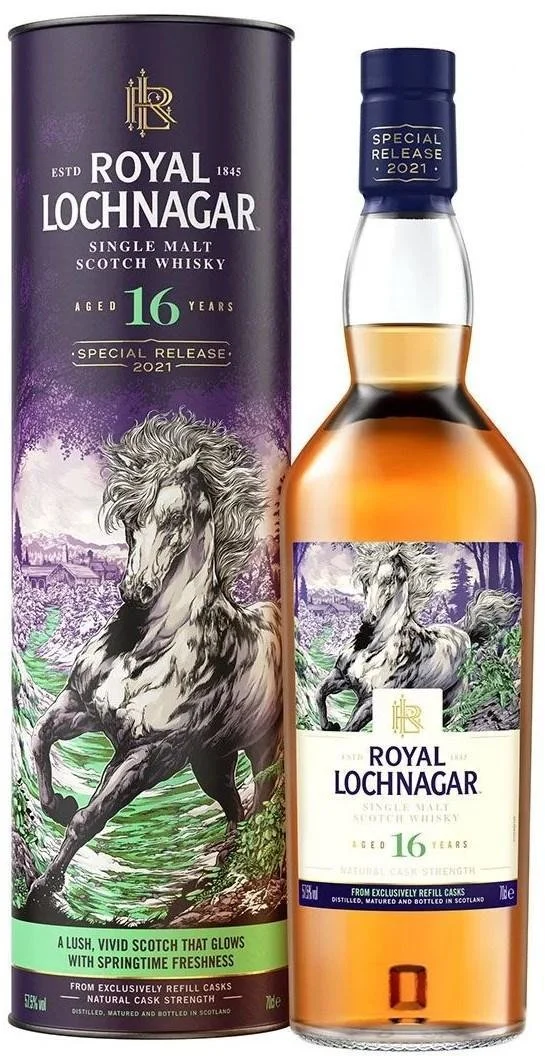Royal Lochnagar 16 Year Old Cask Strength Single Malt Scotch Whiskey - Whisky