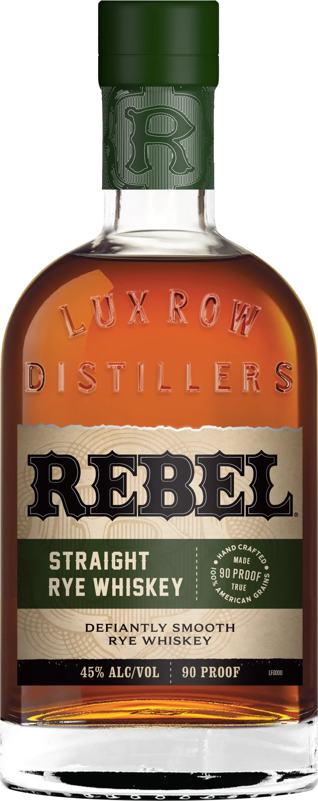 Lote pequeño de whisky de centeno puro Rebel Yell