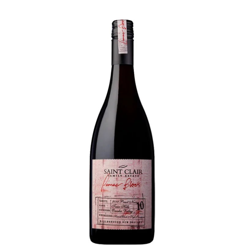 SAINT CLAIR PIONNER BLOCK 10 Pinot Noir 2020 - Bodega Saint Clair