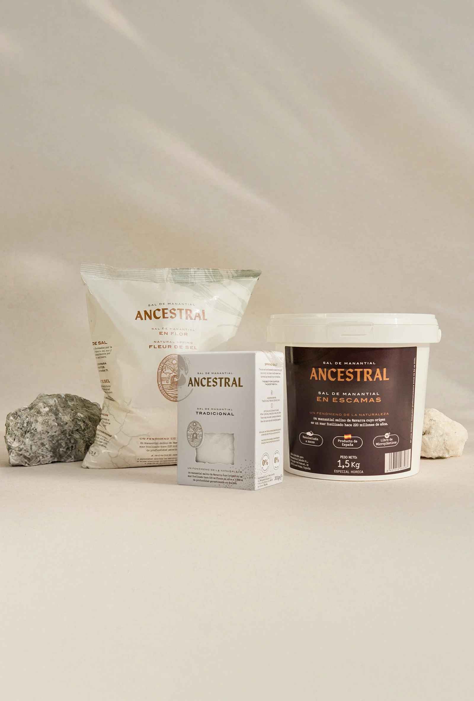 Pack Sal Total - Sal de manantial Ancestral